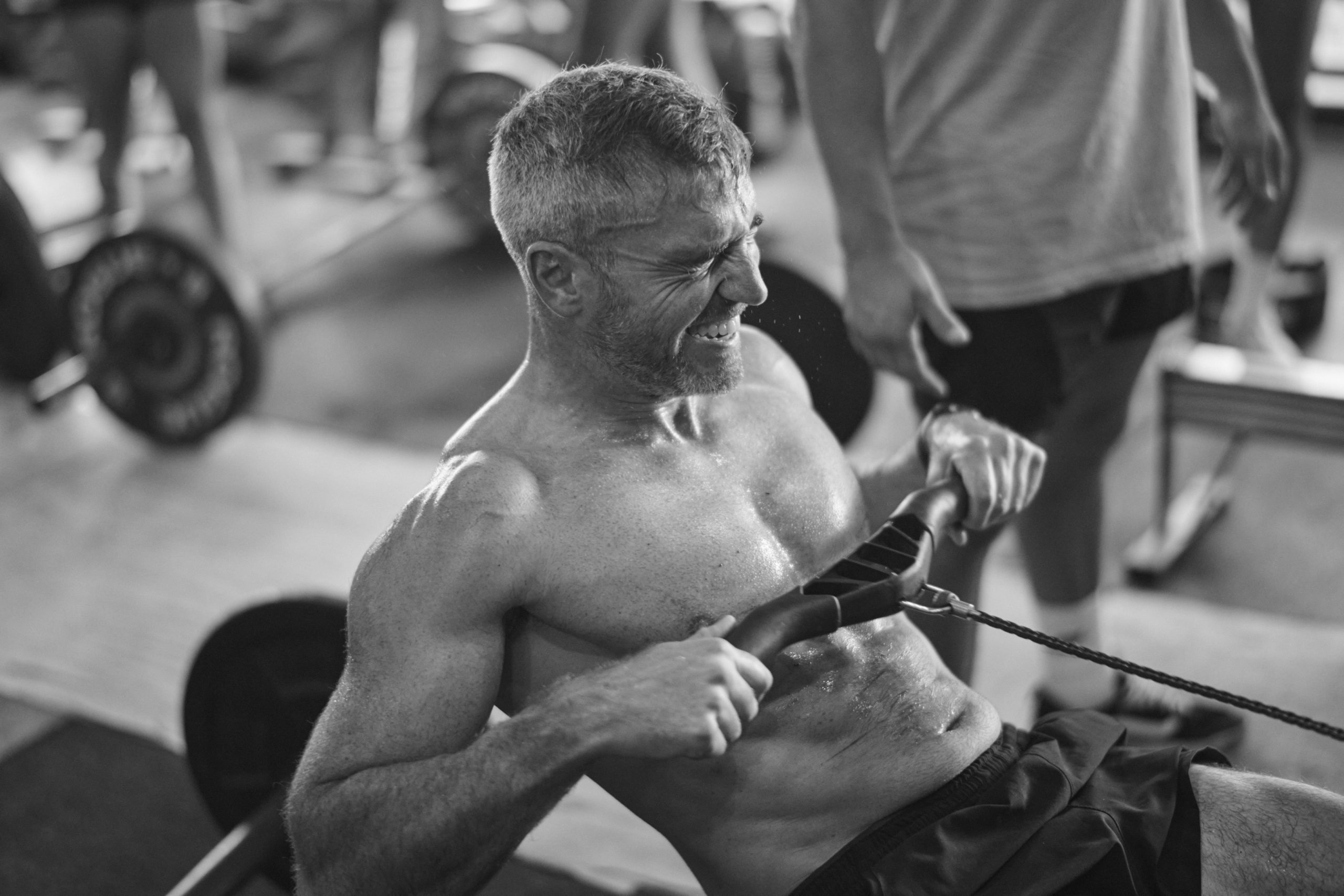 CrossFit athlete training at CrossFit Bondi gym in Bondi Junction, Sydney